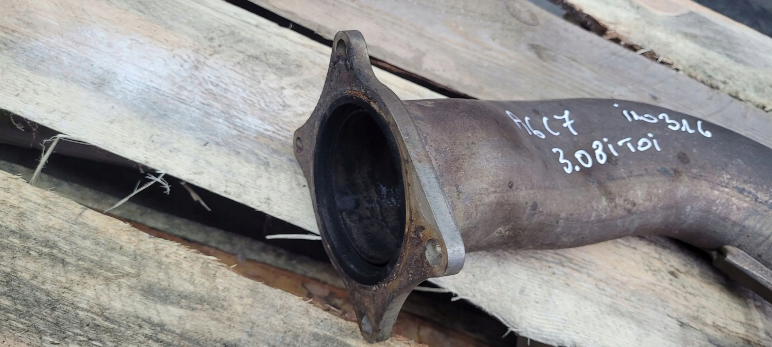 A6 C7 4G pipe ELESTYCZNA exhaust net 3.0 BITURBO A7 4G