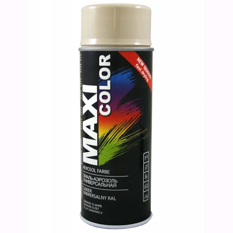 Lakier Motip Maxi Color 400 ml Spray Ral 1015 kość słoniowa