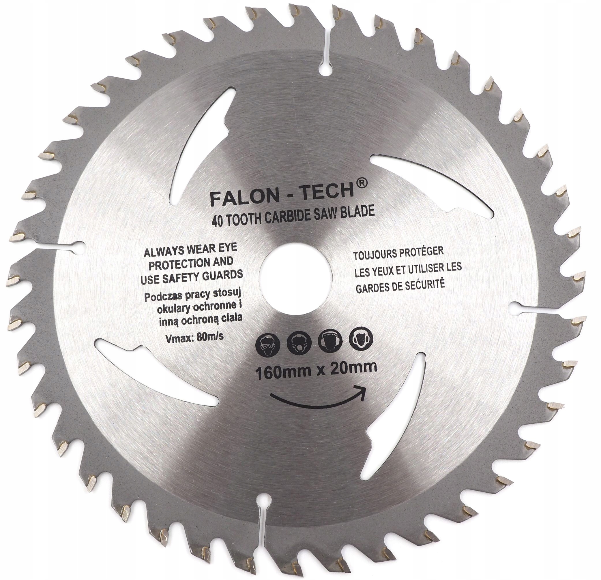 TARCZA WIDIOWA DO DREWNA 160 mm x 20 x 40T WIDIA