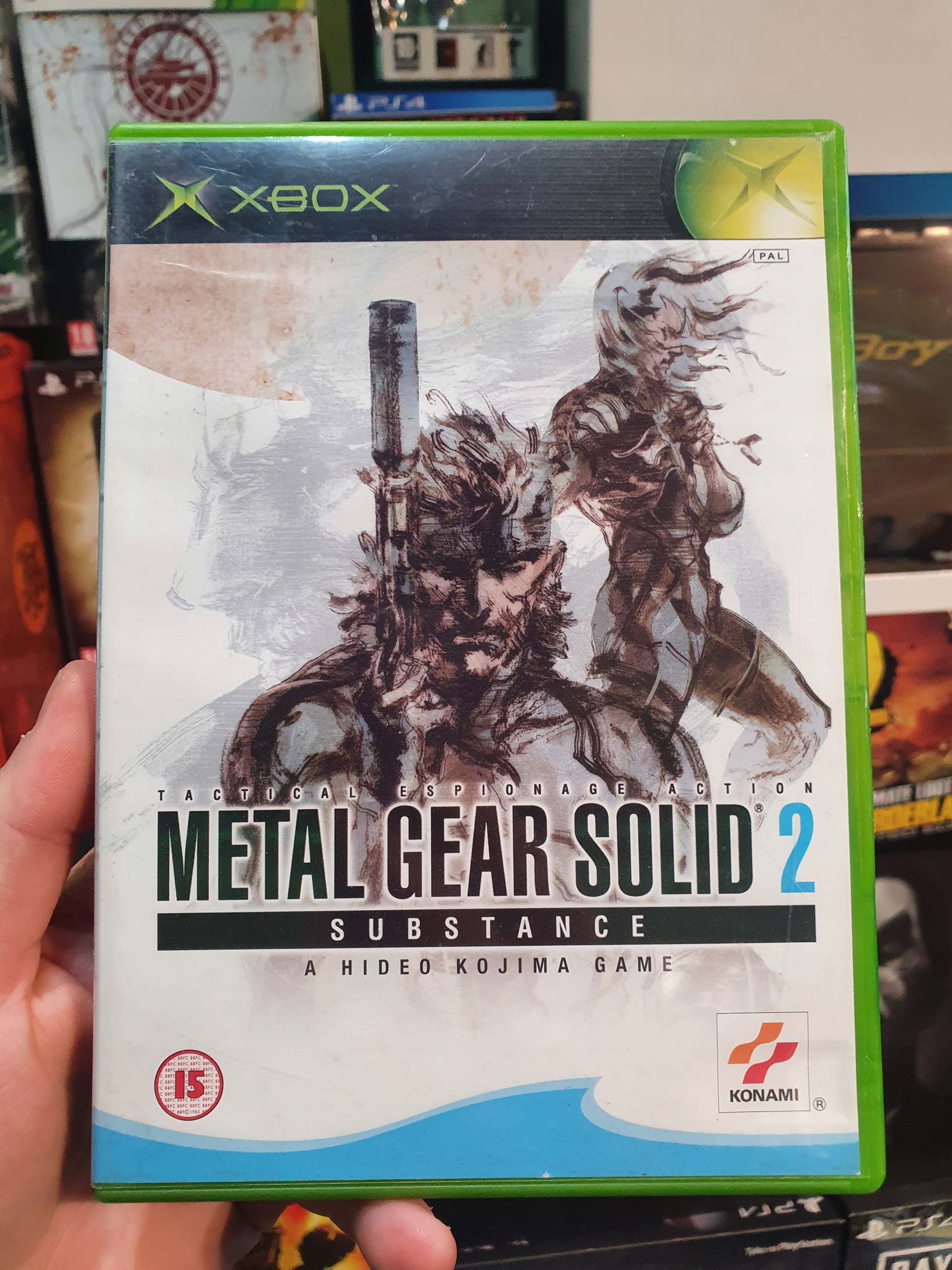 METAL GEAR SOLID 2 SUBSTANCE XBOX KOMPLET STAN BDB Platforma Microsoft Xbox