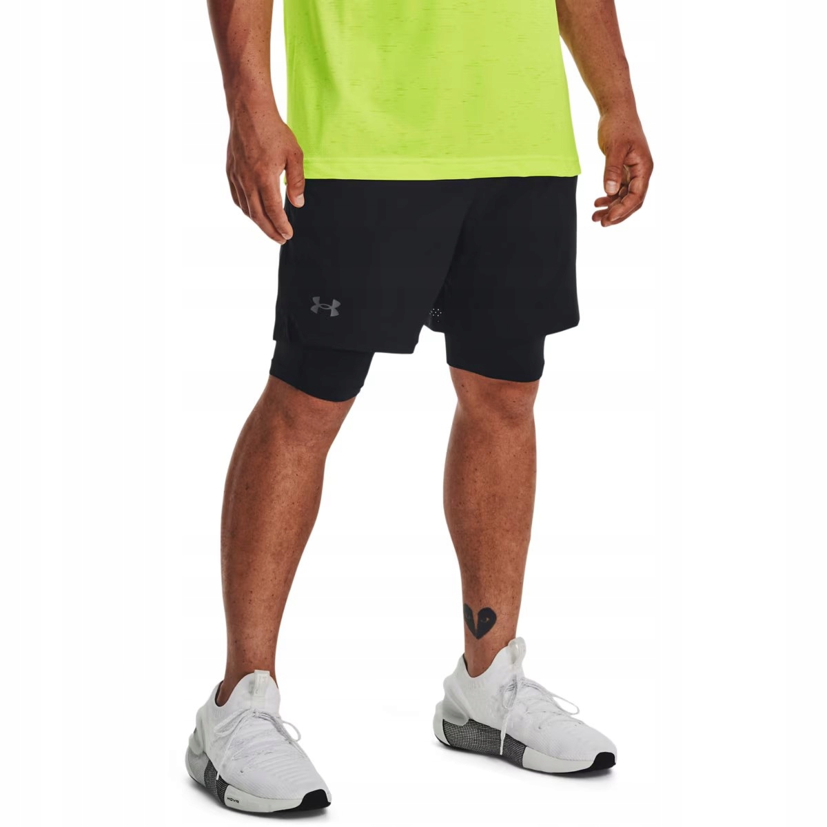 Under Armour Szorty 2 W 1 Vanish Woven Black r. XXL
