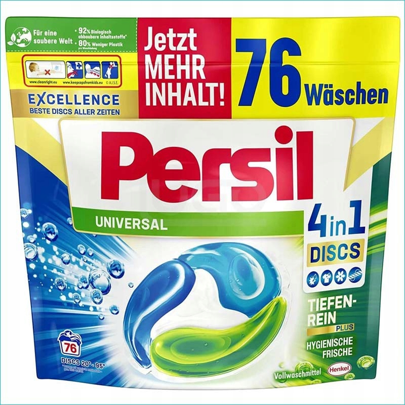 Levně Persil kapsle 4in1 76p univerzální Discs 1,292 kg