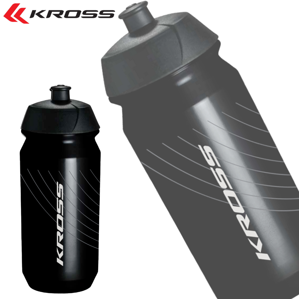 Bidon rowerowy Kross Fresh 500 ml czarny