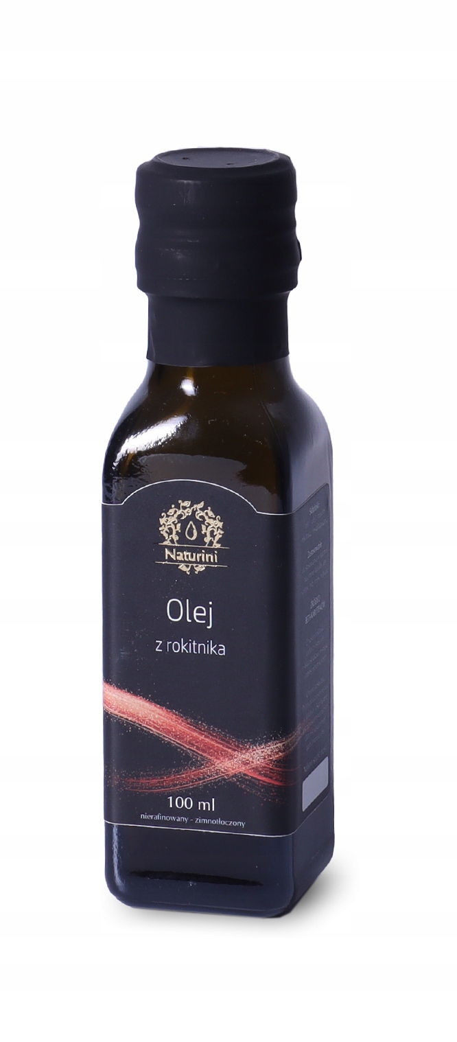 Olej ze semen rakytníku Čerstvě Lisovaný Za Studena 100 ml Naturini