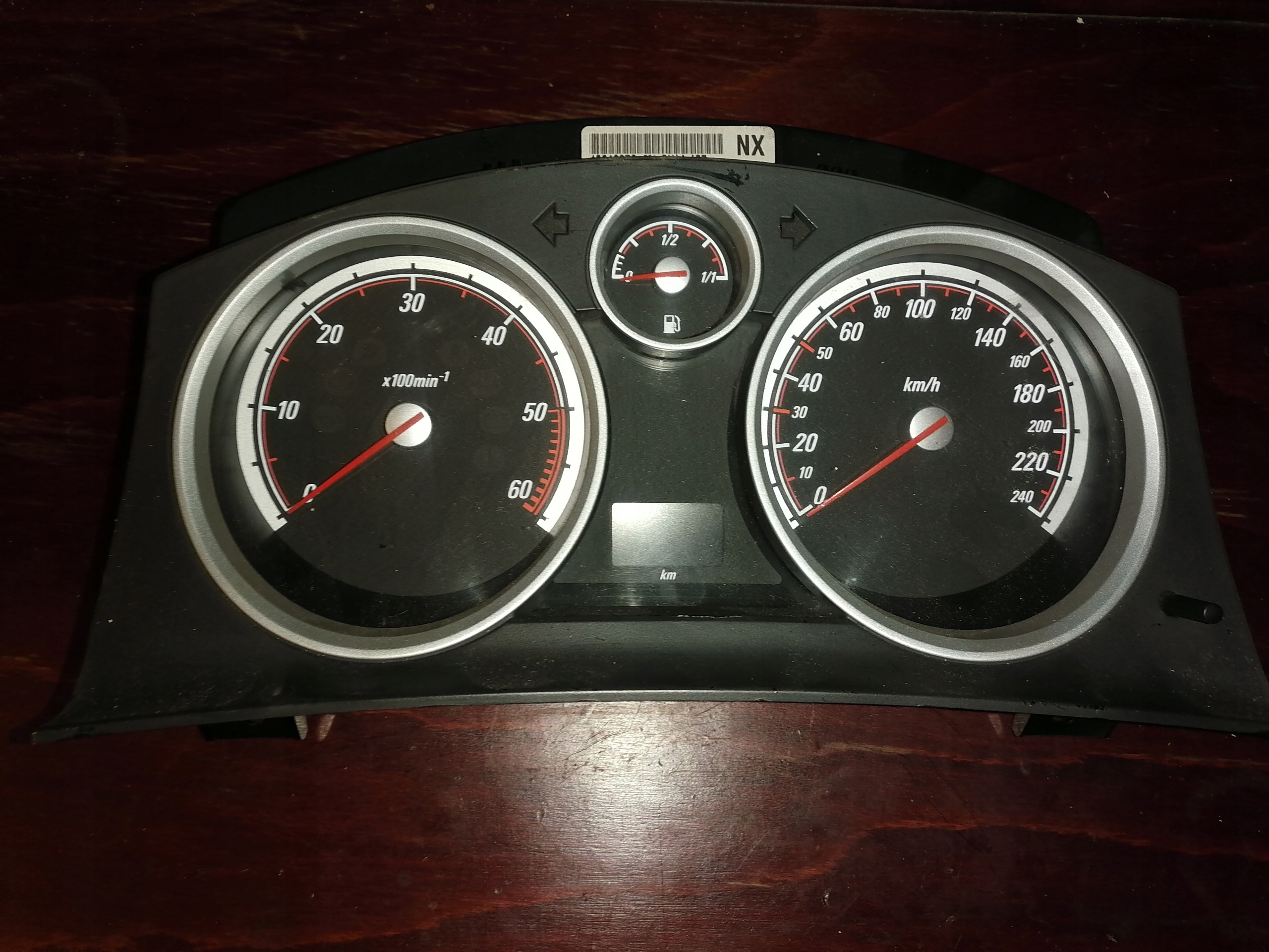 OPEL ASTRA H dials 13216676