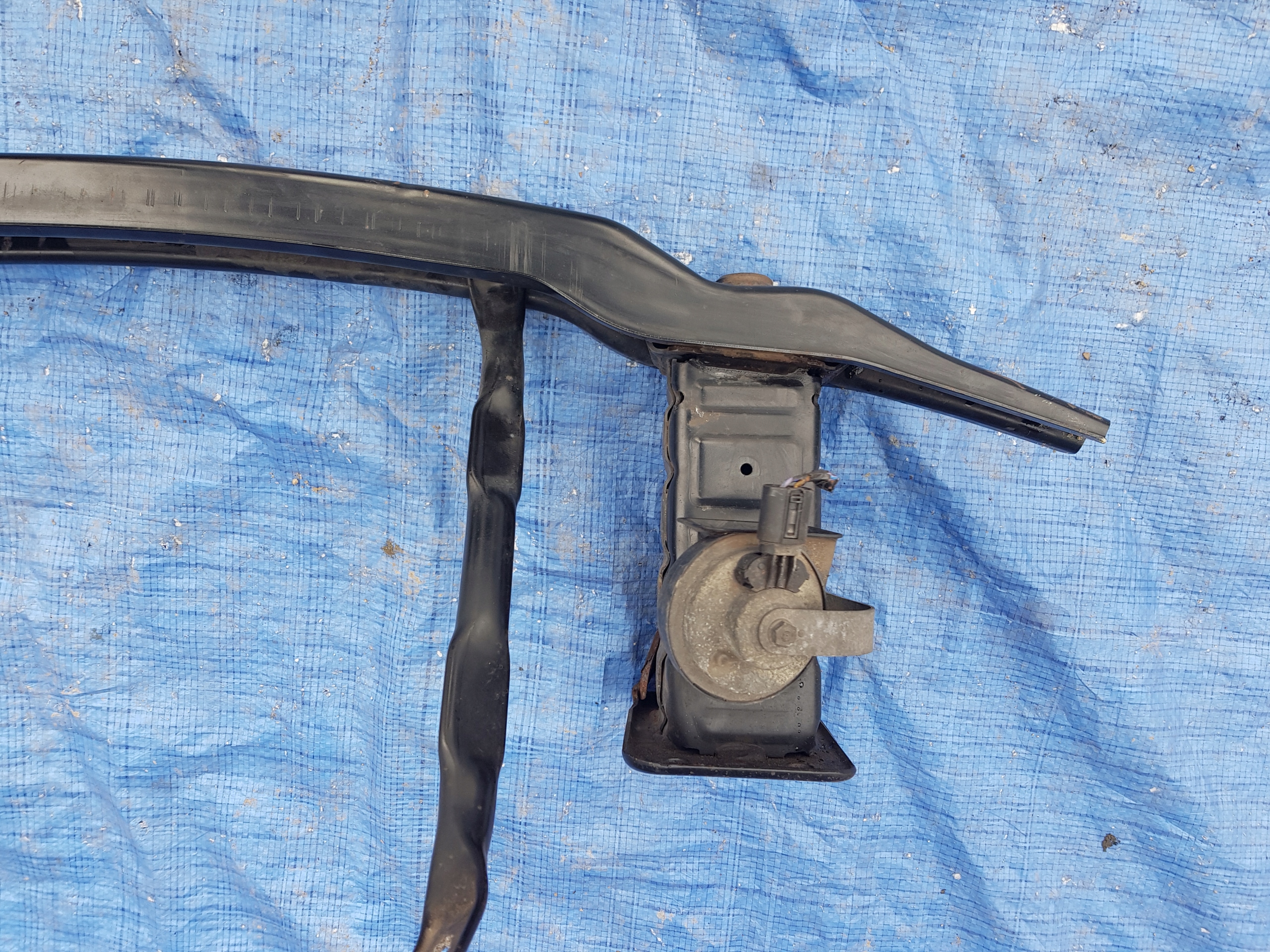 pillar bumper support rear part rear BMW X5 E70 7165458