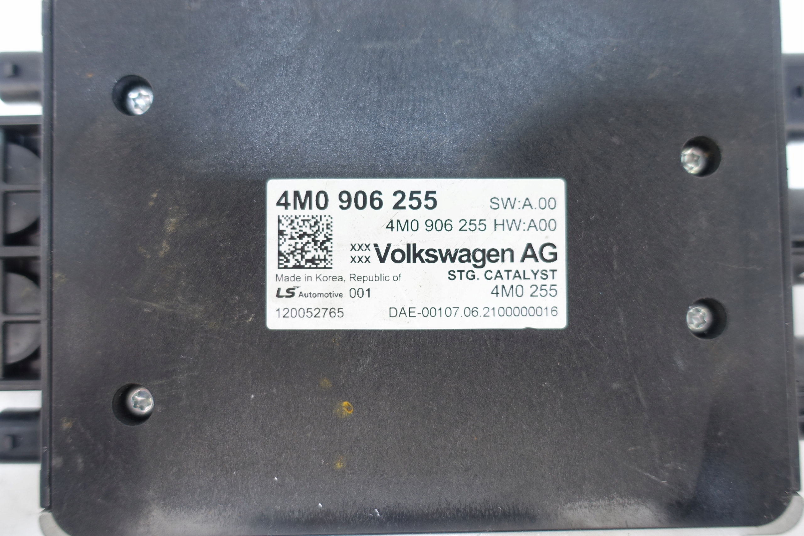 AUDI Q7 module control unit control unit of tension 4M0906255