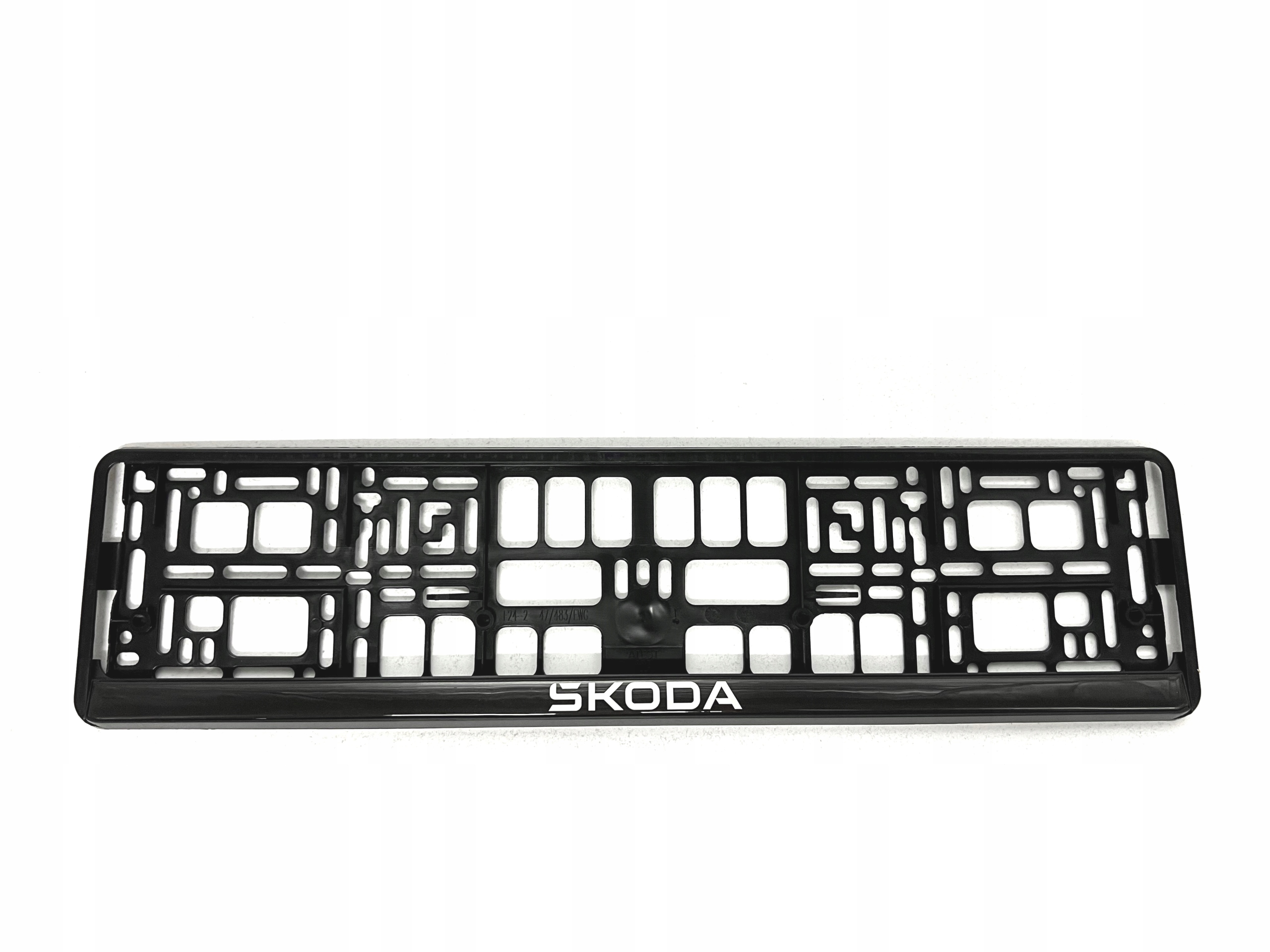 Ramka Pod Tablice Rejestracyjne Skoda Listek+ramka