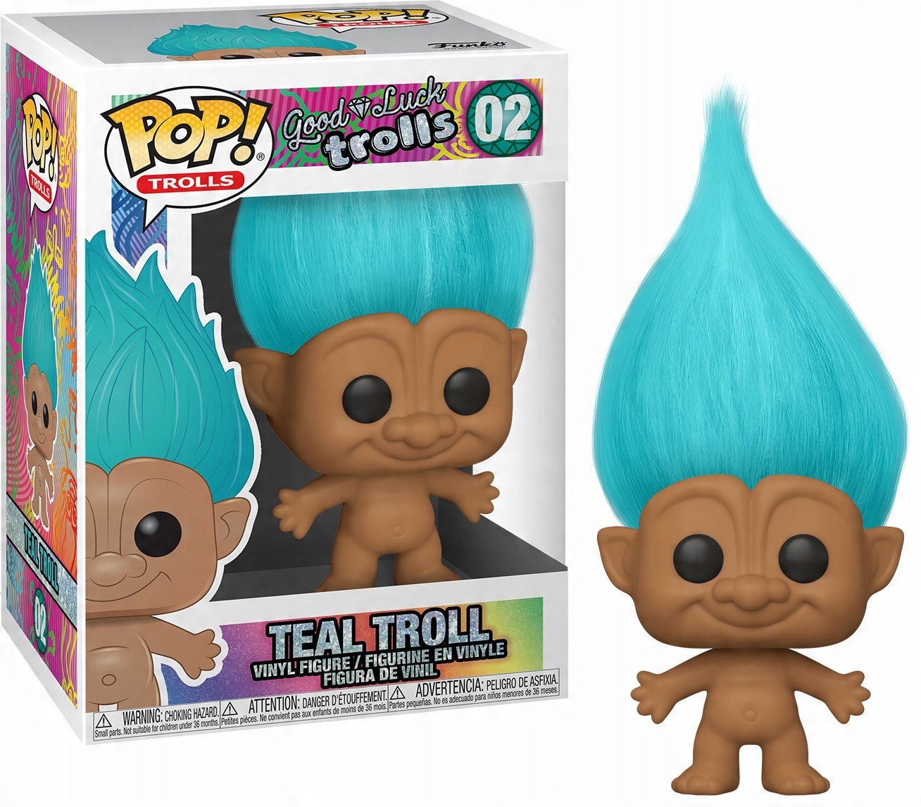 

Funko Pop! Trolls Teal Troll 02 figurka