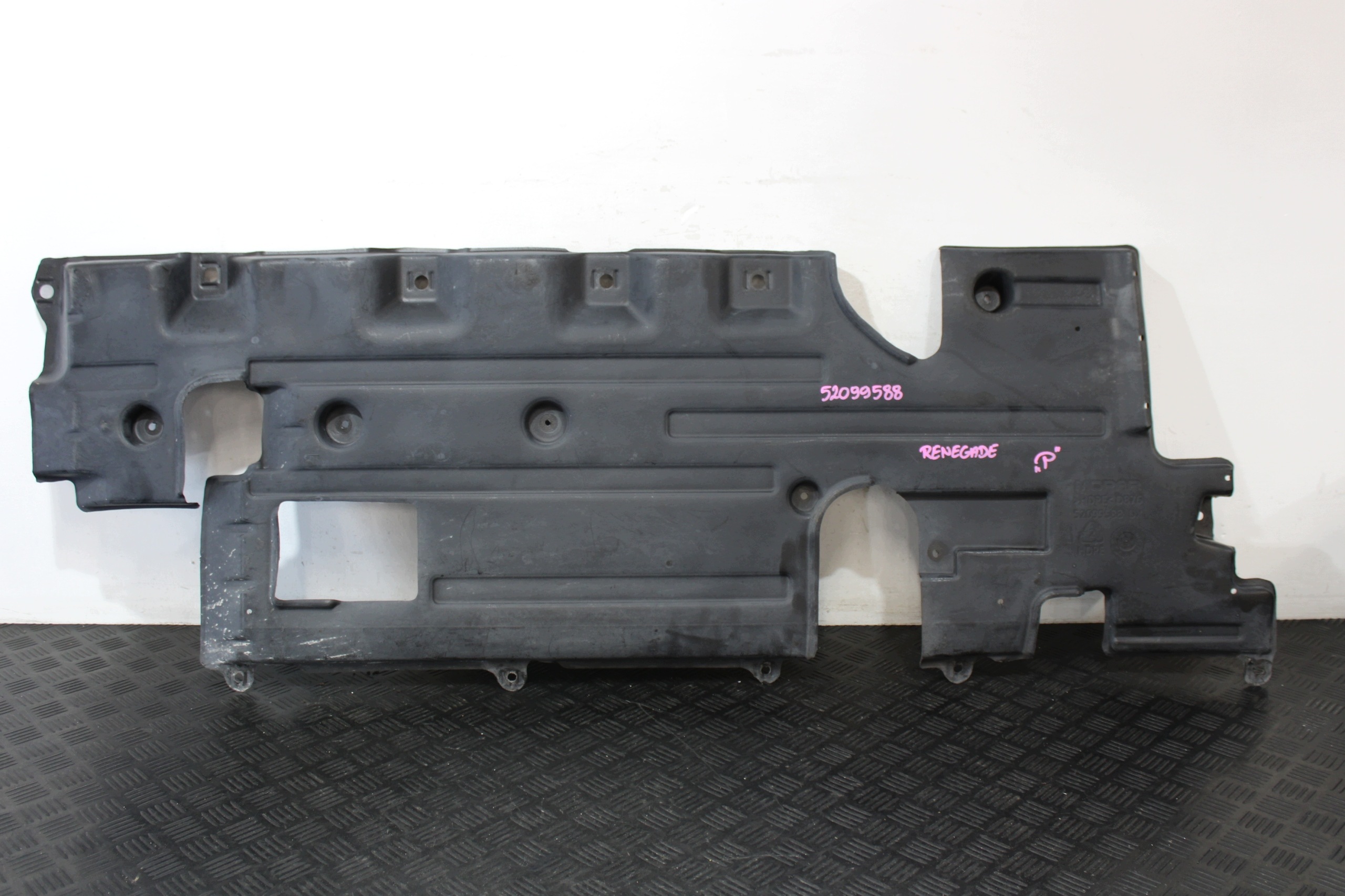 abdeckung Blende Abdeckung Unterfahrschutz rechts 52099588 JEEP RENEGADE