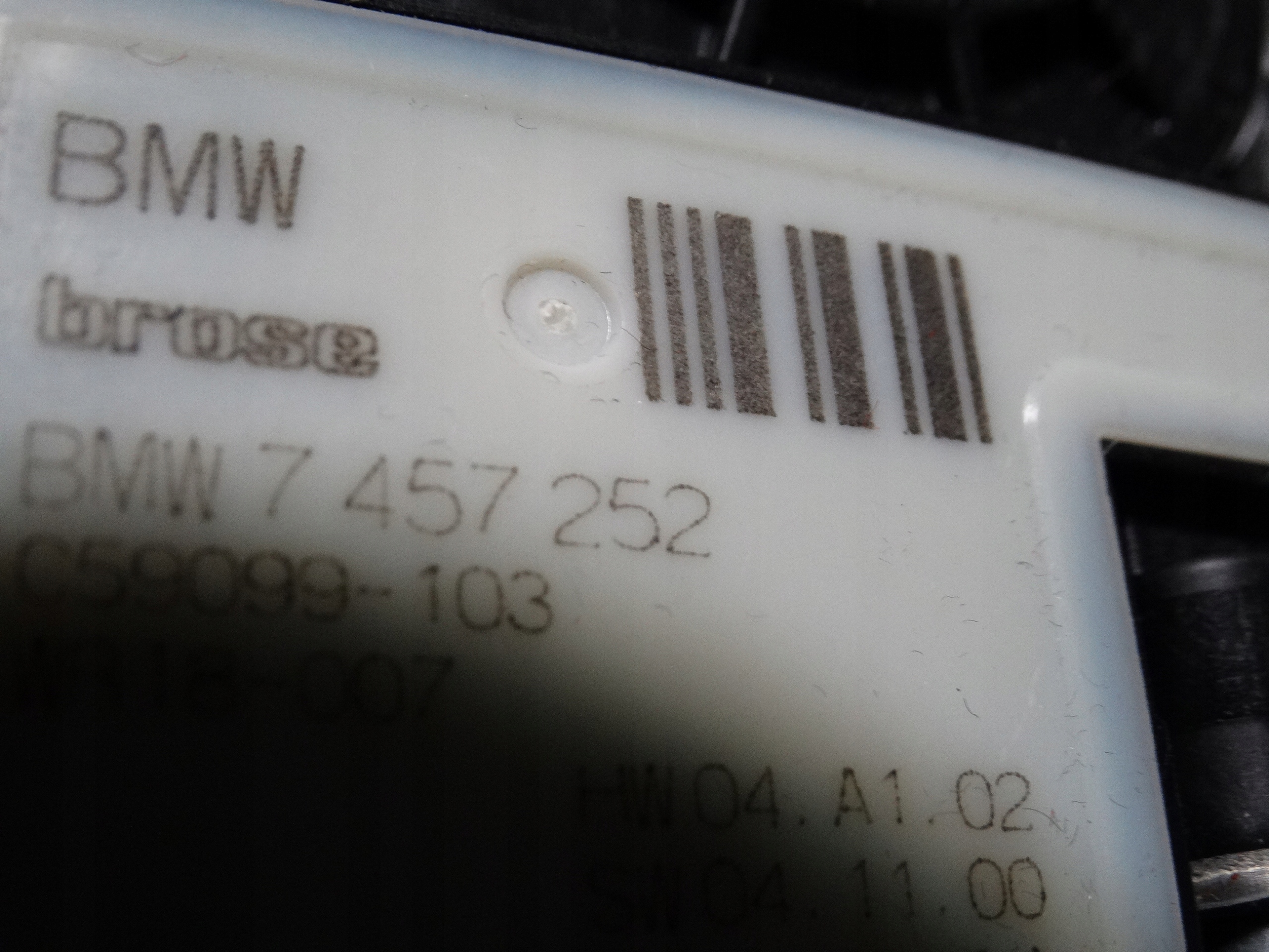 window regulator door right rear BMW G30 G31 1