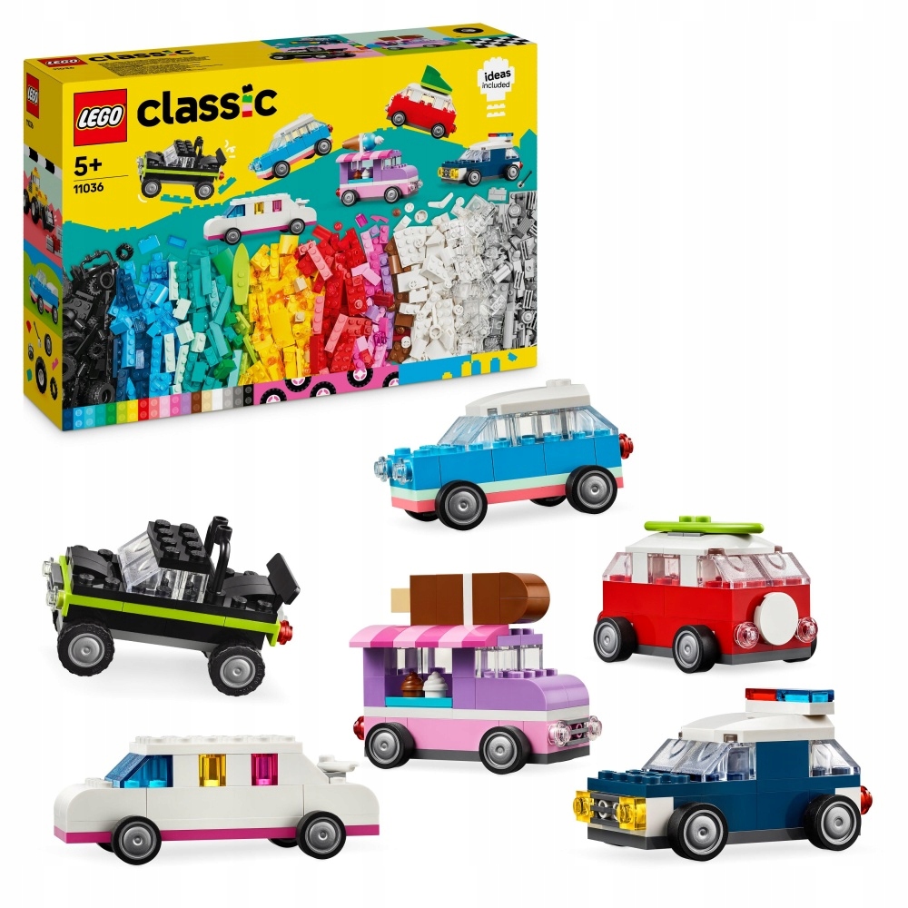 LEGO CLASSIC Kreatywne pojazdy 11036