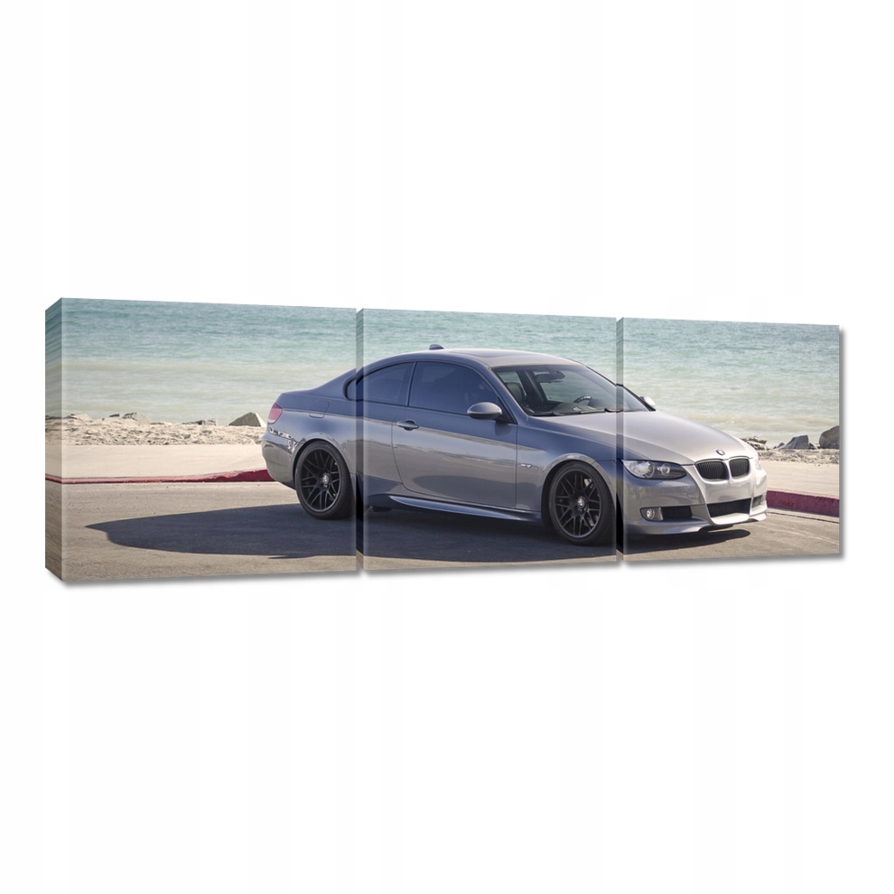 

Obrazy 120x40 Bmw na plaży