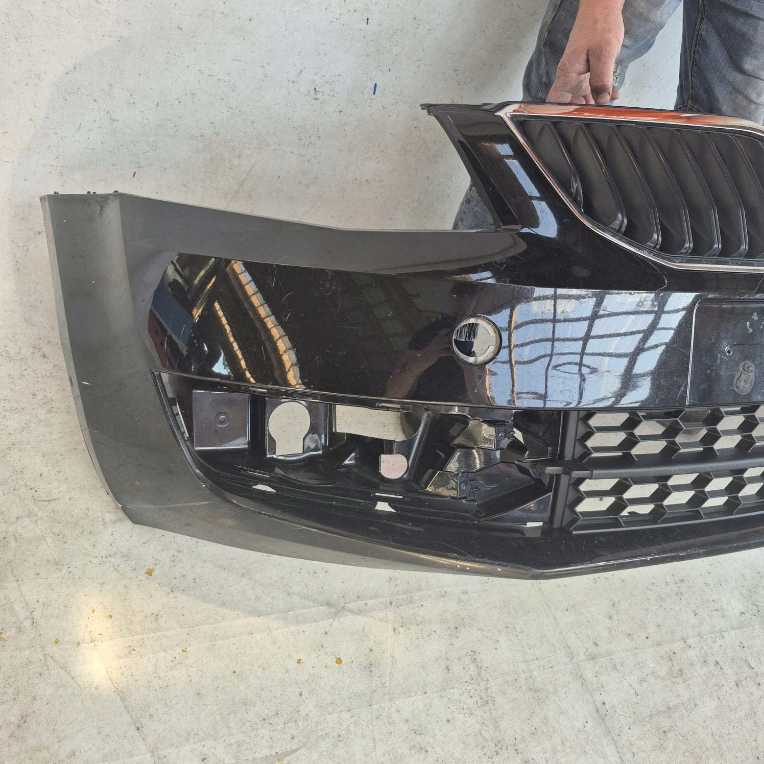 SKODA OCTAVIA III 3 12-16 bumper front front
