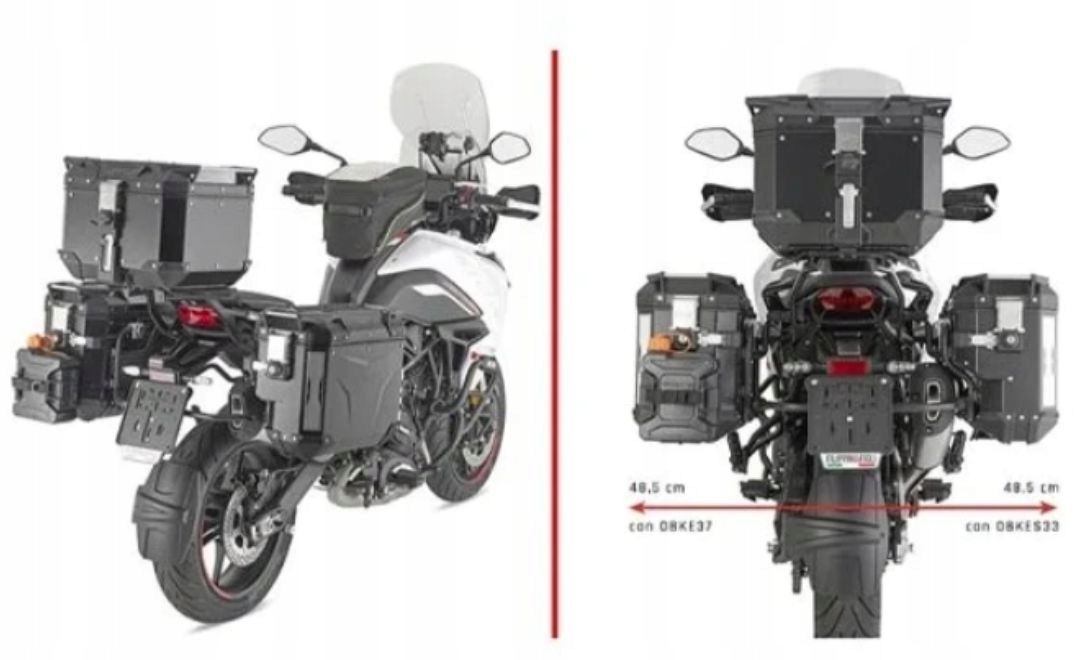 Kappa Rám Bočných Kufrov Monokey Cam Side Benelli Trk 702 X '23-'25