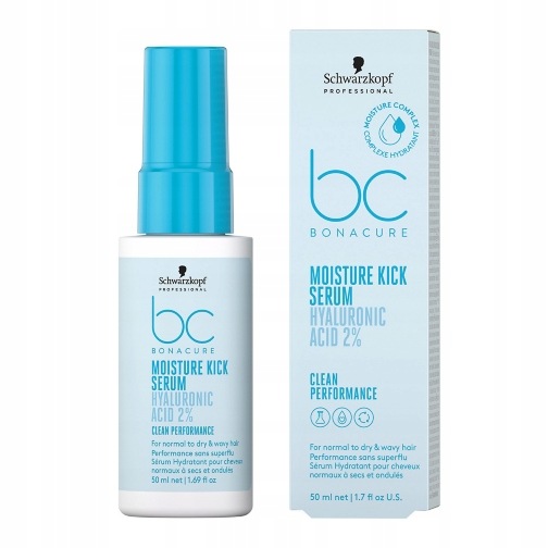 Schwarzkopf Bonacure Moisture Kick hyaluronové sérum pro suché vlasy 50 ml