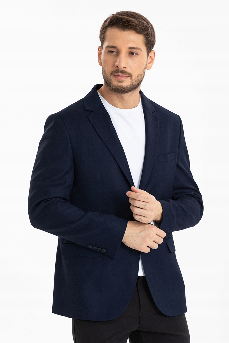 Massaro sako pánské 20179 BB-02 64 tmavě modrá