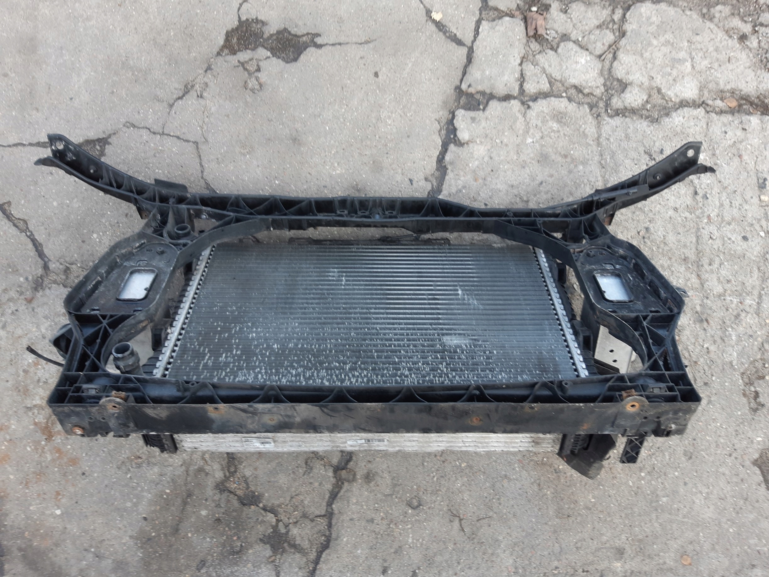 AUDI A5 8T A4 B8 support panel for radiators pillar iron radiator sider MANUAL