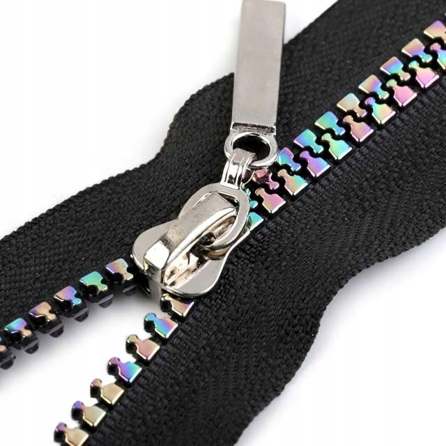 ZAMEK BŁYSKAWICZNY odzież kurtka TĘCZOWY suwak