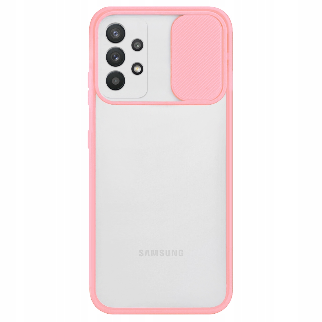 

Etui Różowe Slide Case do Samsung A52s A52s 5G