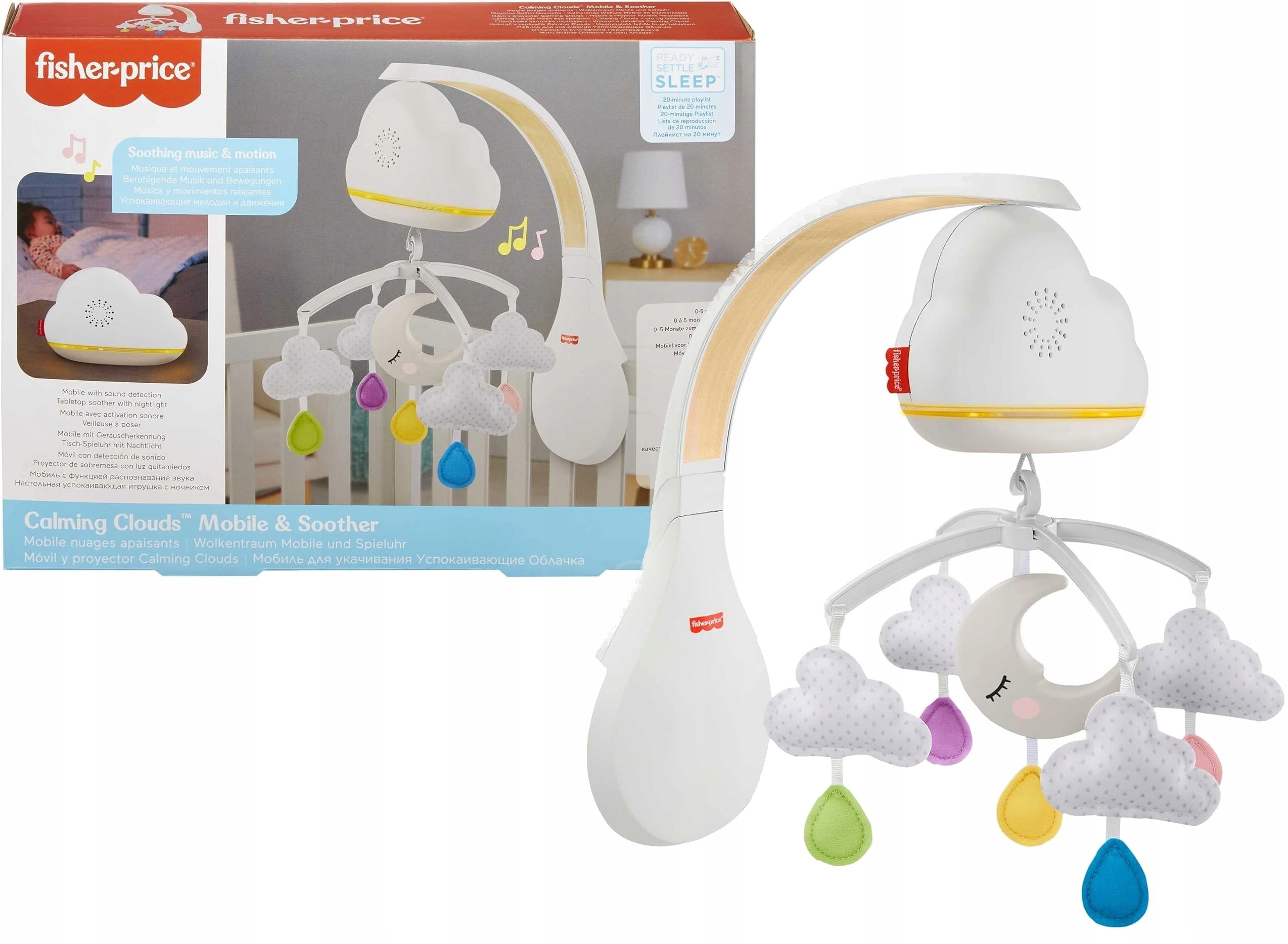 Fisher-Price Obláčikový kolotoč pre upokojenie detí