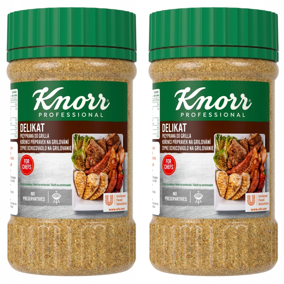 Knorr Professional Delikat Przyprawa do grilla 2x500g