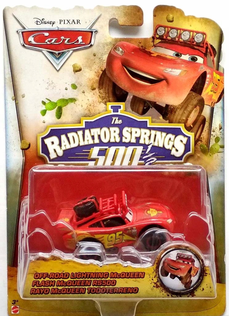 

Mattel Cars Auta Off Road Terenowy Zygzak McQUEEN