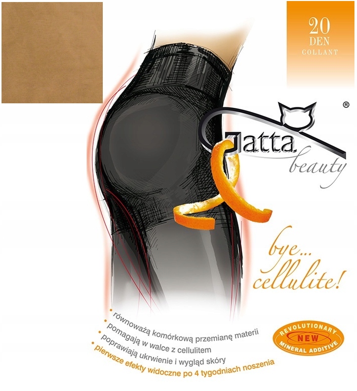 

Gatta Bye Cellulite 20den wyszczuplające daino 4