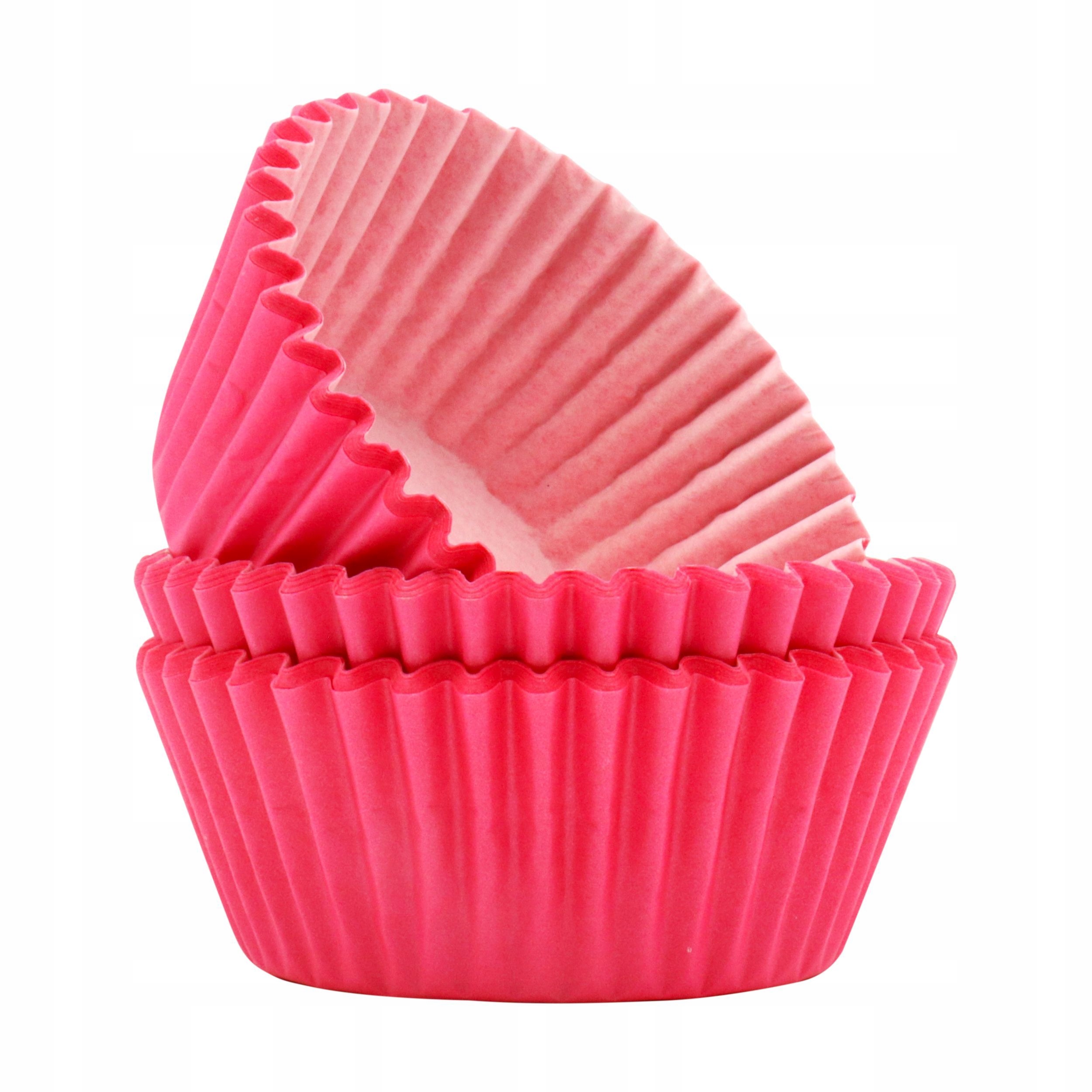 

Papilotki do muffinek Pme różowe, 60 szt.
