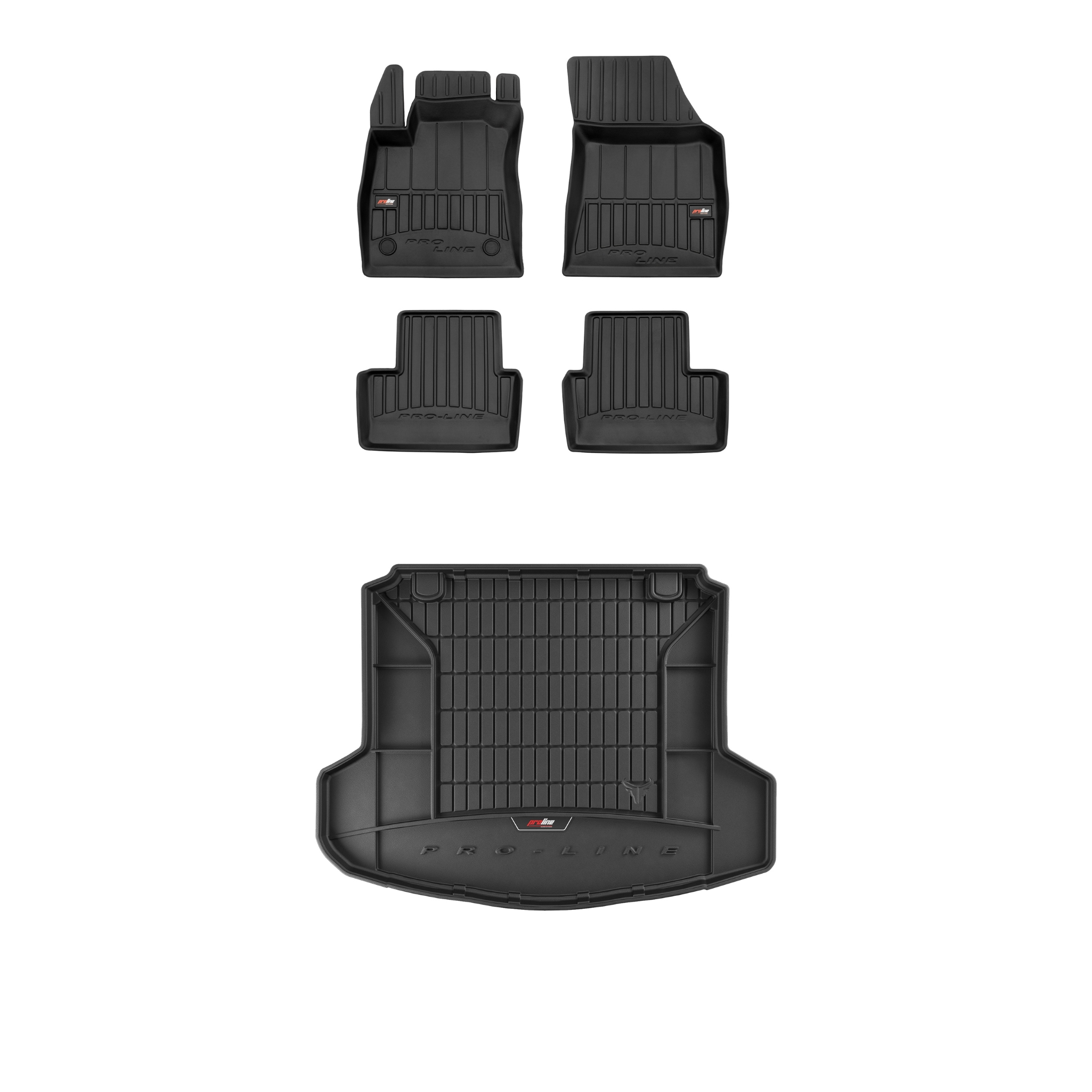 Frogum 3D Sada gumových koberců a rohože s logem pro Renault Megane IV