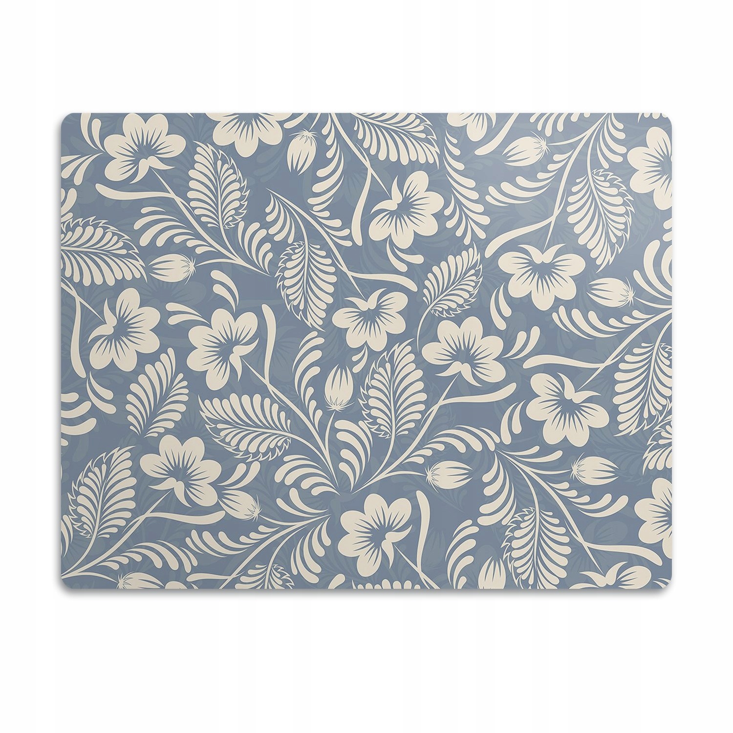 Ochranná podložka pod misky Modrý ornament 60x40 cm