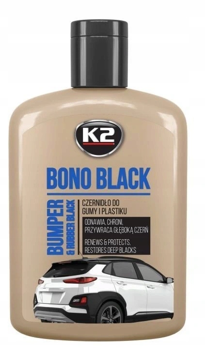 

K2 Bono Black Czernidło Do Gumy I Plastiku 200ML