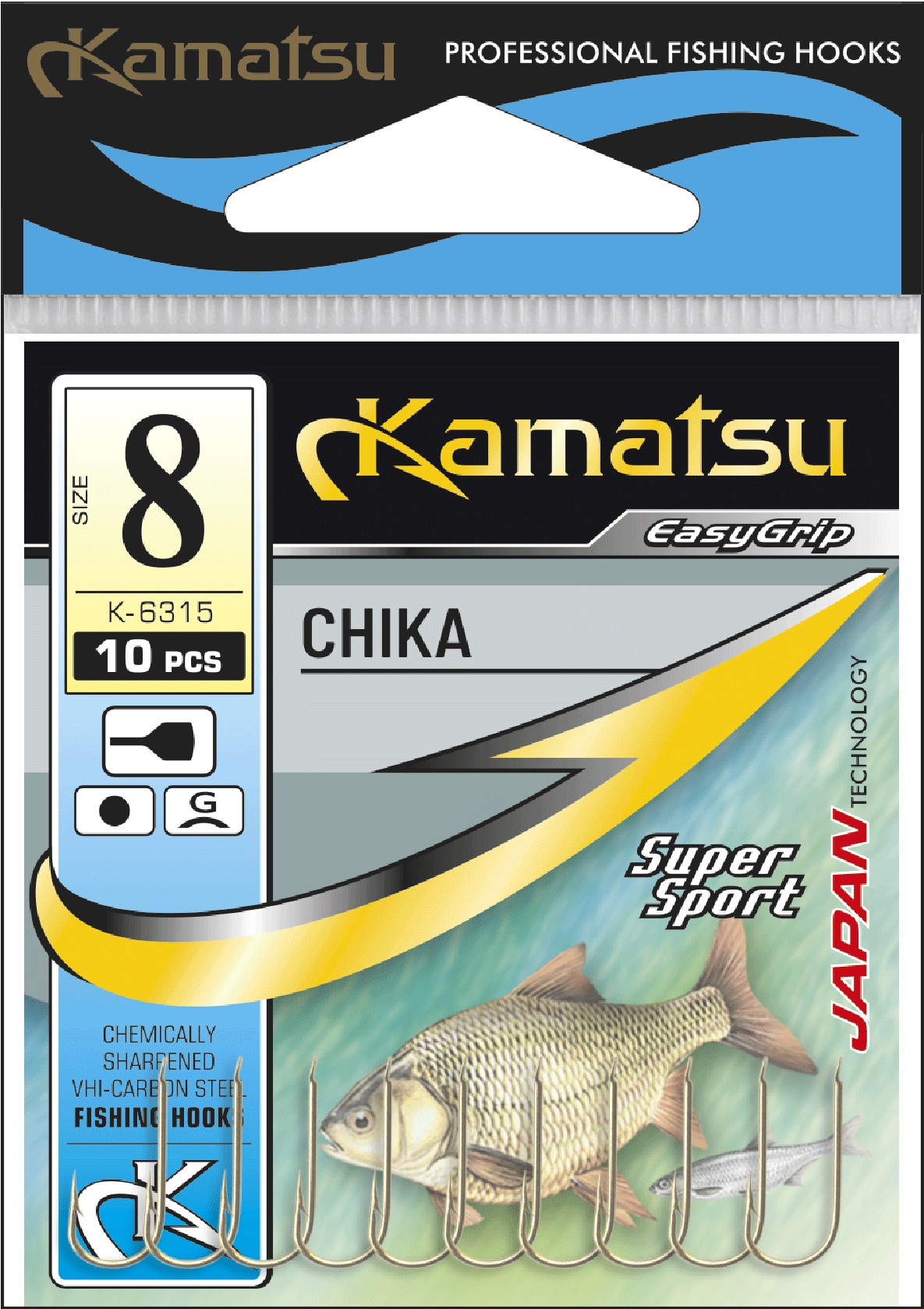 Kamatsu Chika 20 Czarny Nikiel Łopatka