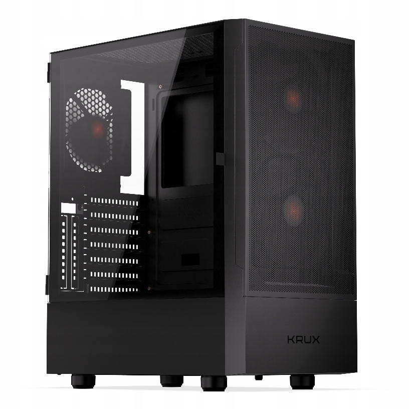 Počítačová Skříň Atx Krux Nadir, Atx, mATX, 2x140 mm ventilátor, 1x120 mm, 160 mm Cpu