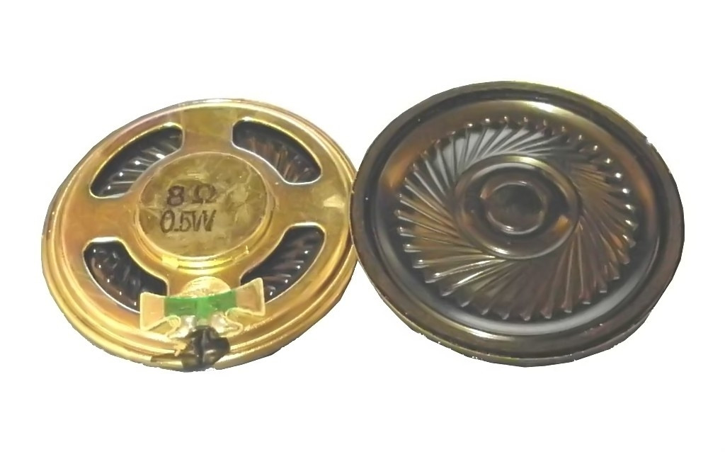 Głośnik YD50 0.5W 8 Ohm Niski Membrana Plastikowa