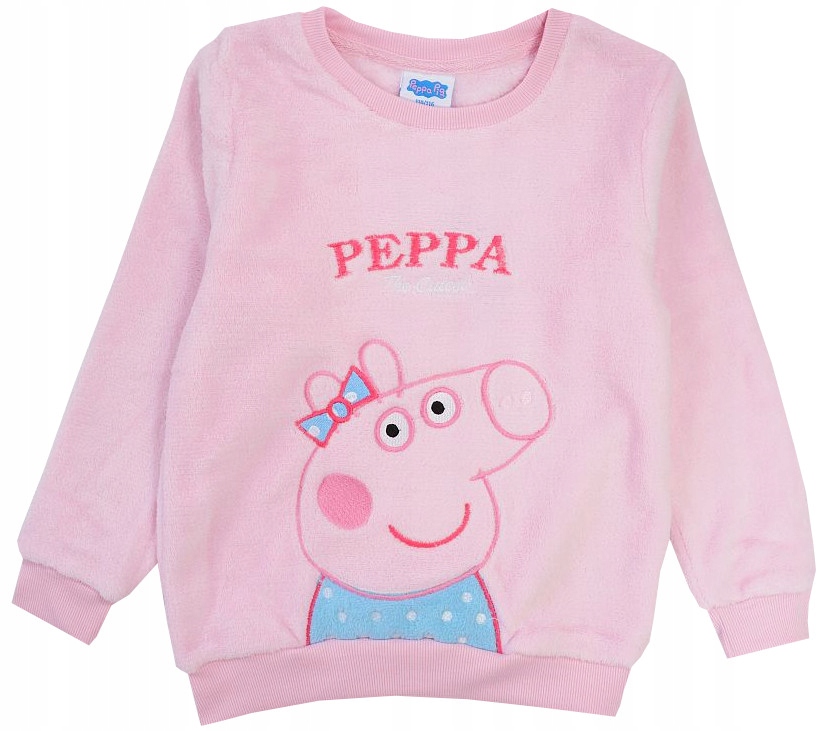 

Świnka Peppa Bluza Ciepła Polar róż 98/104 R006A