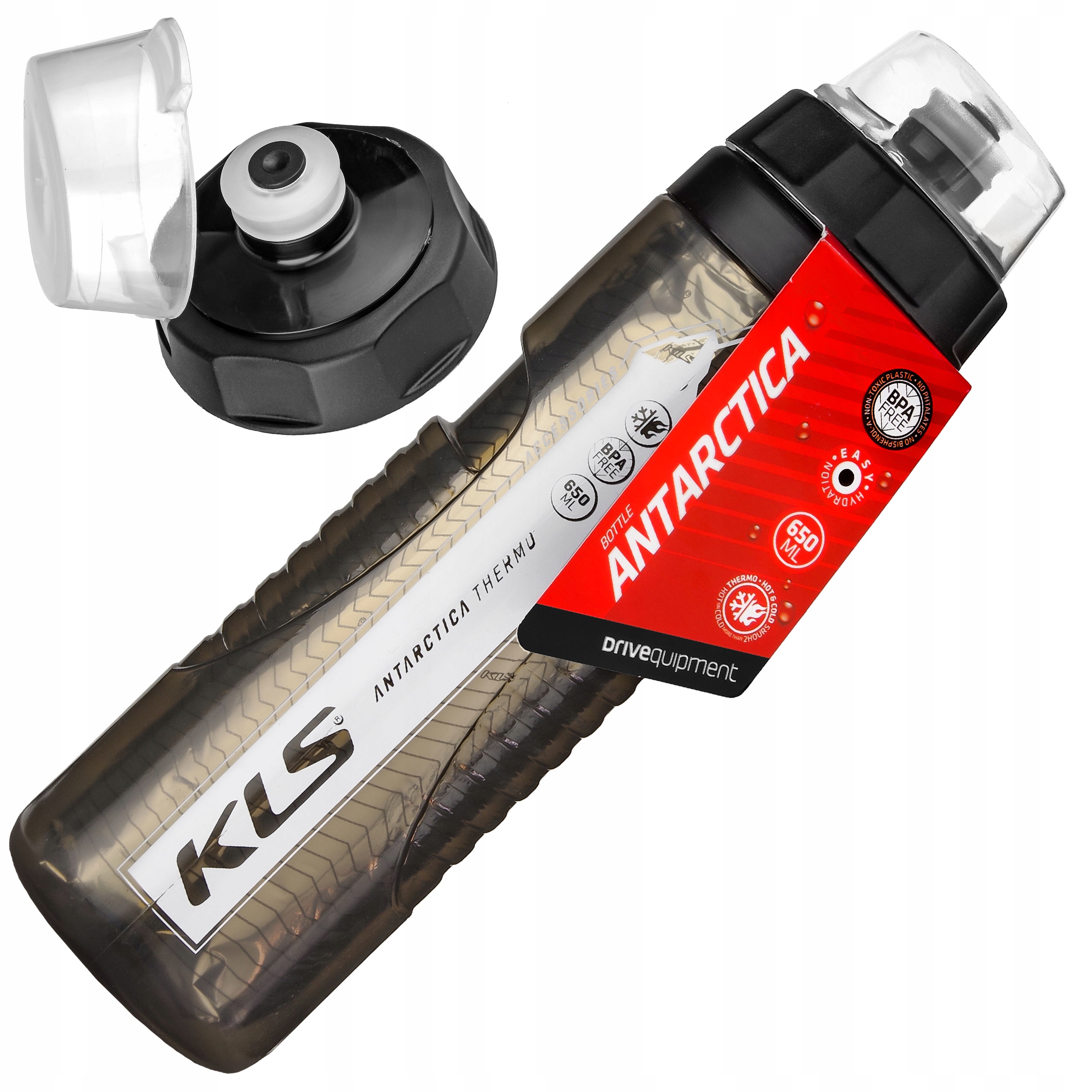 

Bidon Termiczny Kellys Antarctica 022 Black 650 ML