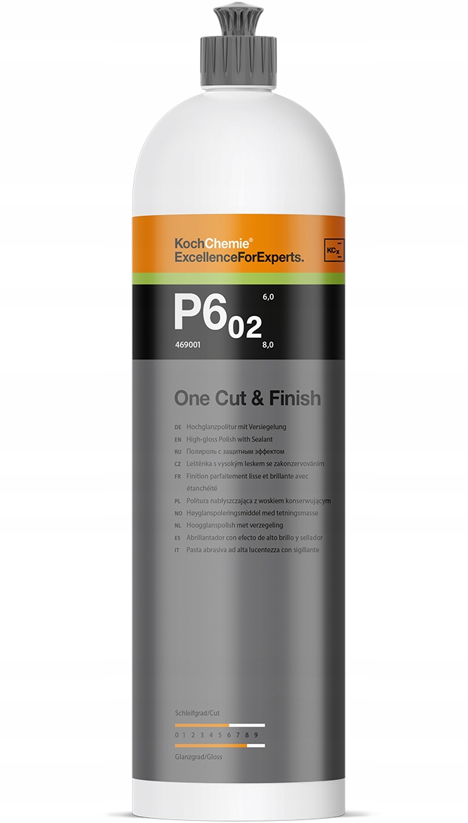 Koch Chemie P6.02 One Cut & Finish leštiaca pasta One Step s voskom 1L