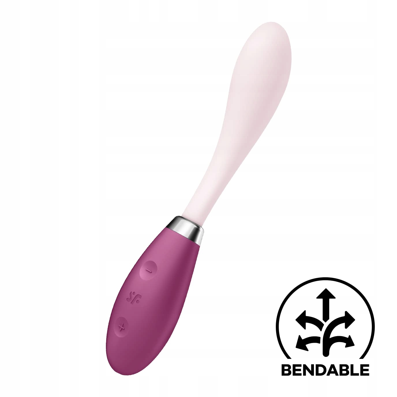 SATISFYER G-Spot Flex 3 Wibrator G-Punkt Silikon Wodoodporny Dla Kobiet — miniatura 2