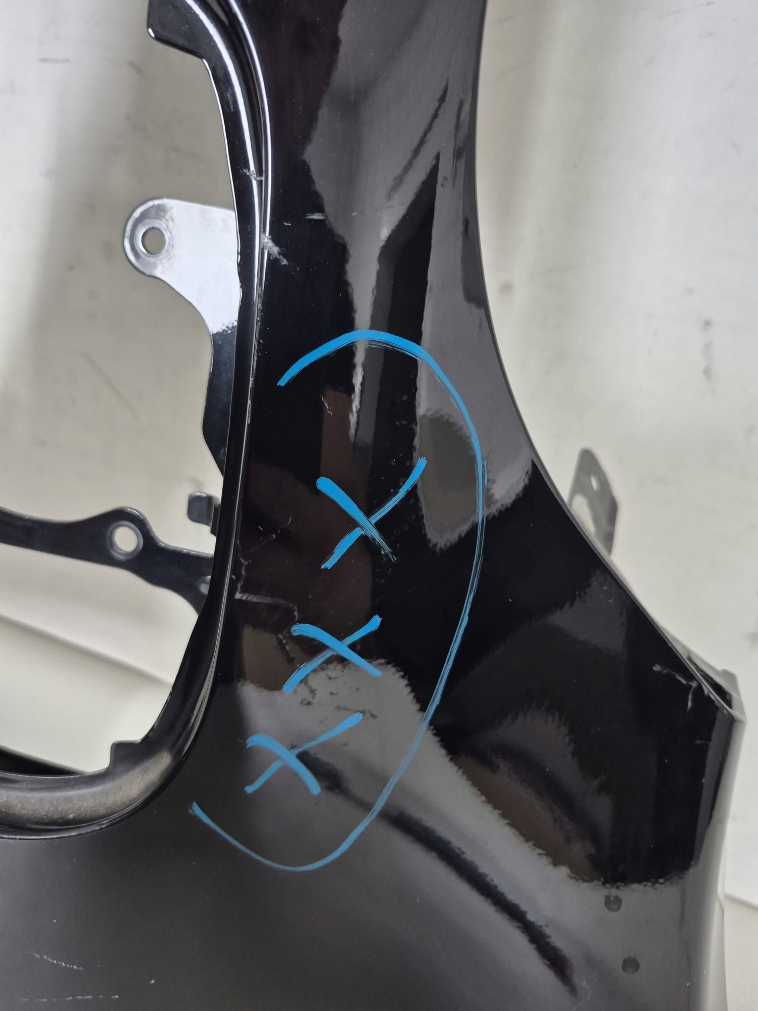 FORD KUGA III 3 MK3 spoiler-IN HYBRID 19-> fender front front left