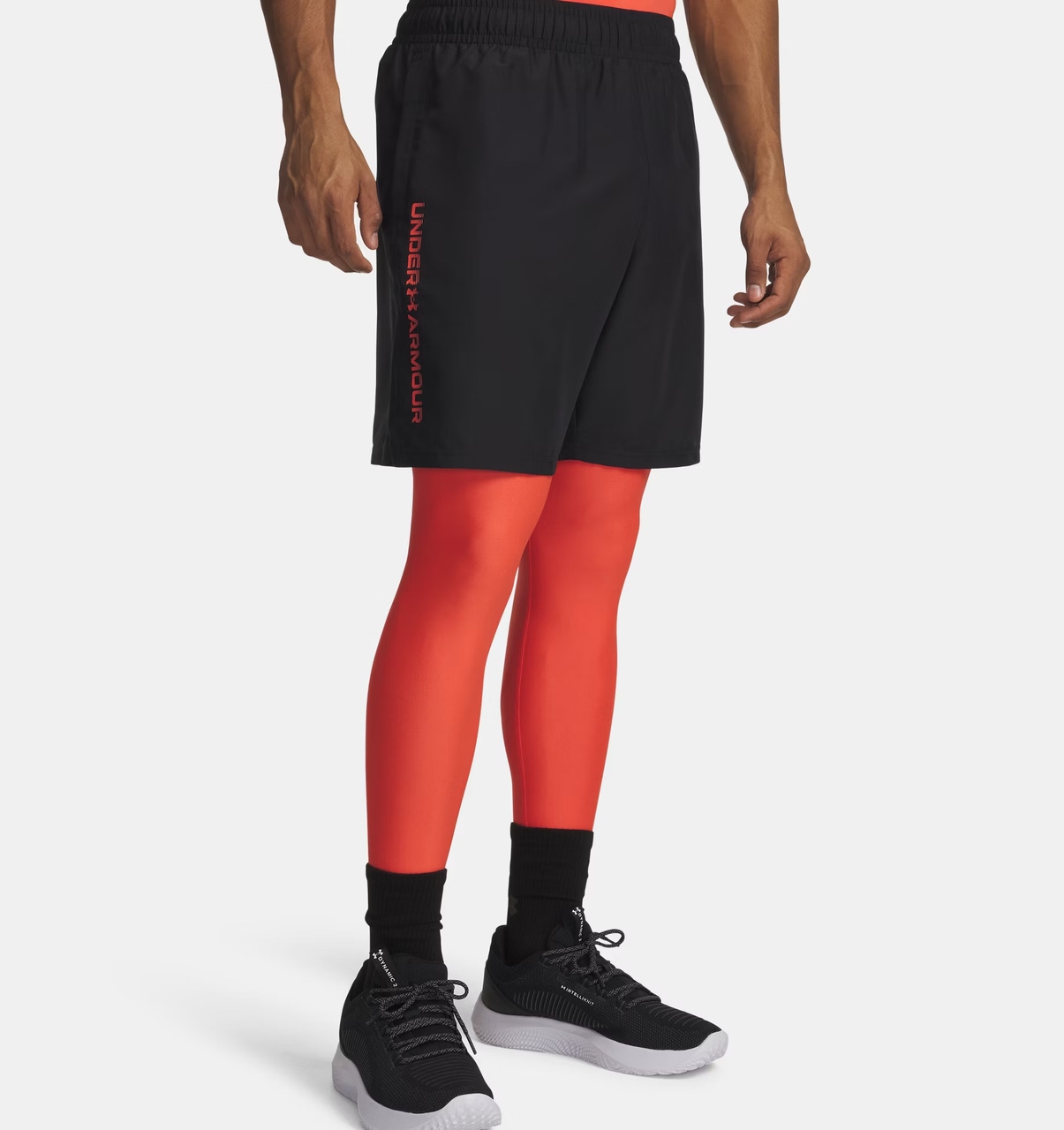 Under Armour Kraťasy Tech Woven Wordmark Black XL