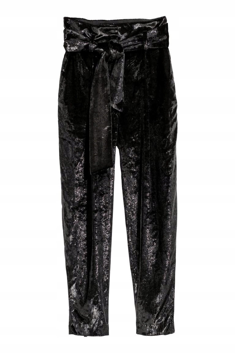 

H&m 42 XL Spodnie o „mokrym” wyglądzie