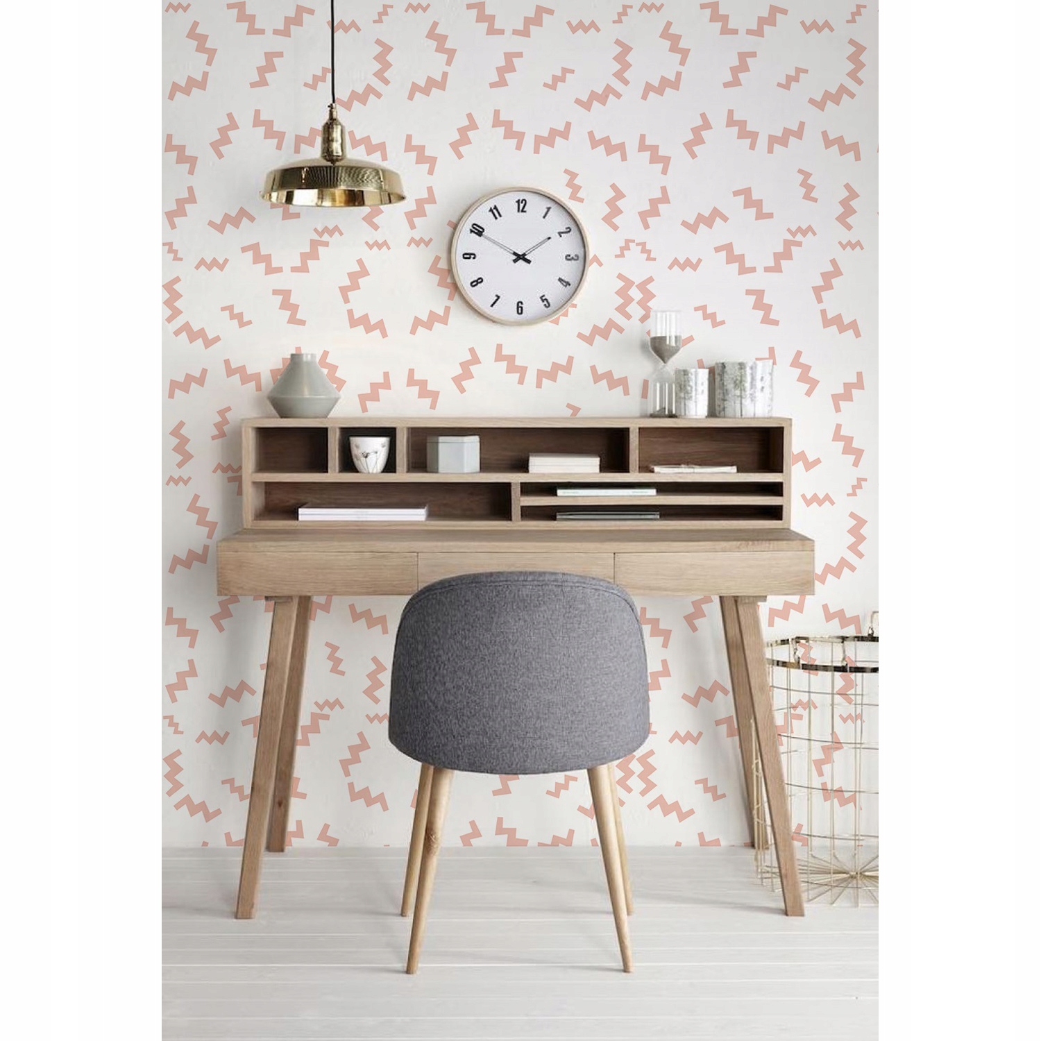 

Fototapeta flizelinowa Retro zygzaki 104x70 +klej