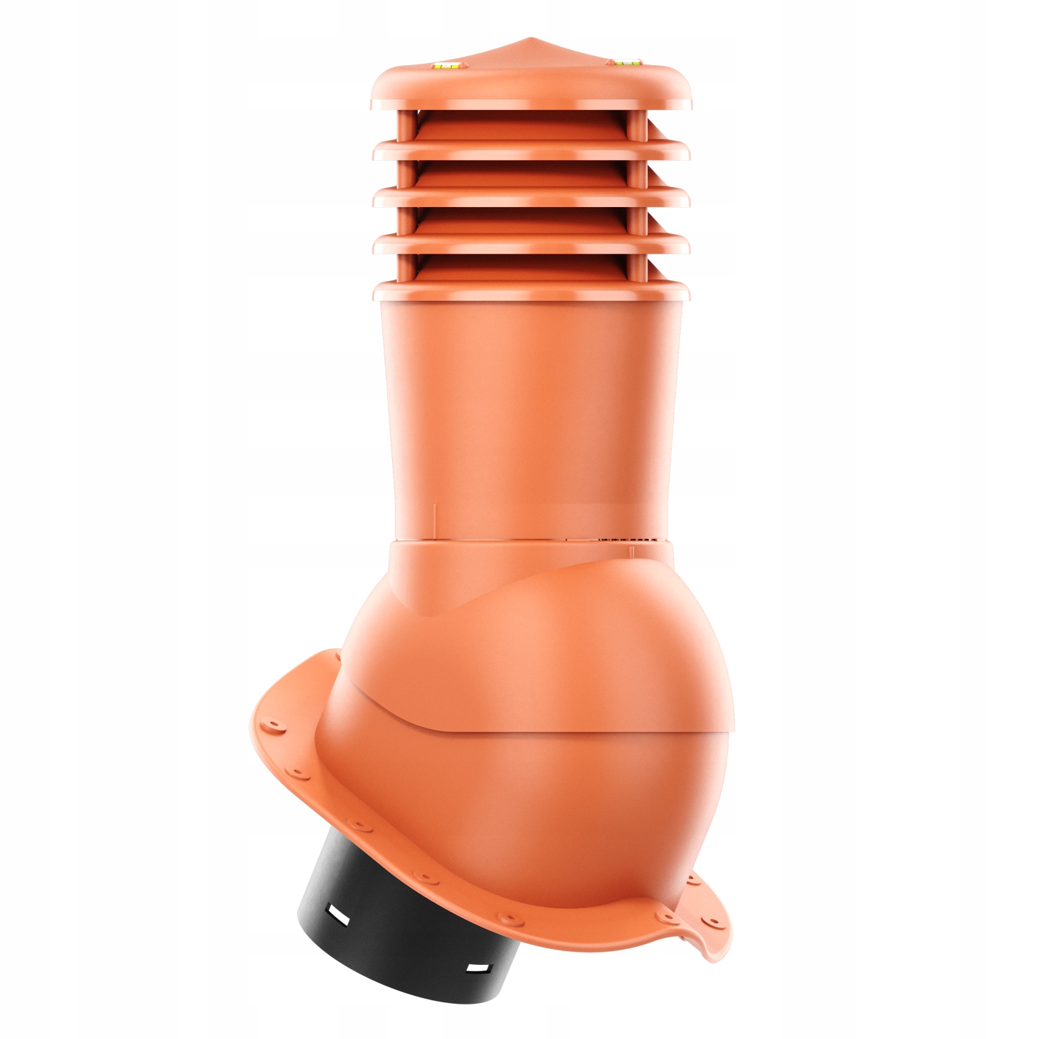 Ventilační komín Smart fi150 plechová nezateplená střešní krytina Cihlová 8004