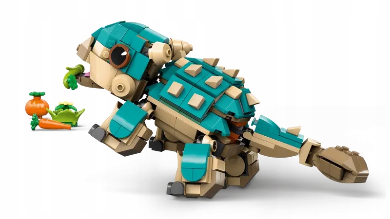 LEGO Jurassic World 76962 Mały Ankylozaur Bumpy Klocki Marka LEGO