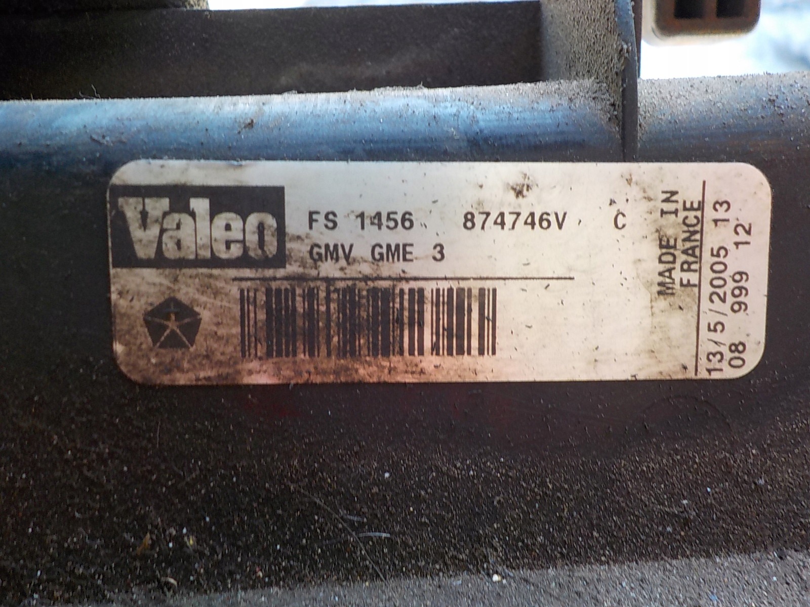 CHRYSLER VOYAGER IV 2.8 CRDI ORG VENTOLA modulo radiatore 05005417AD