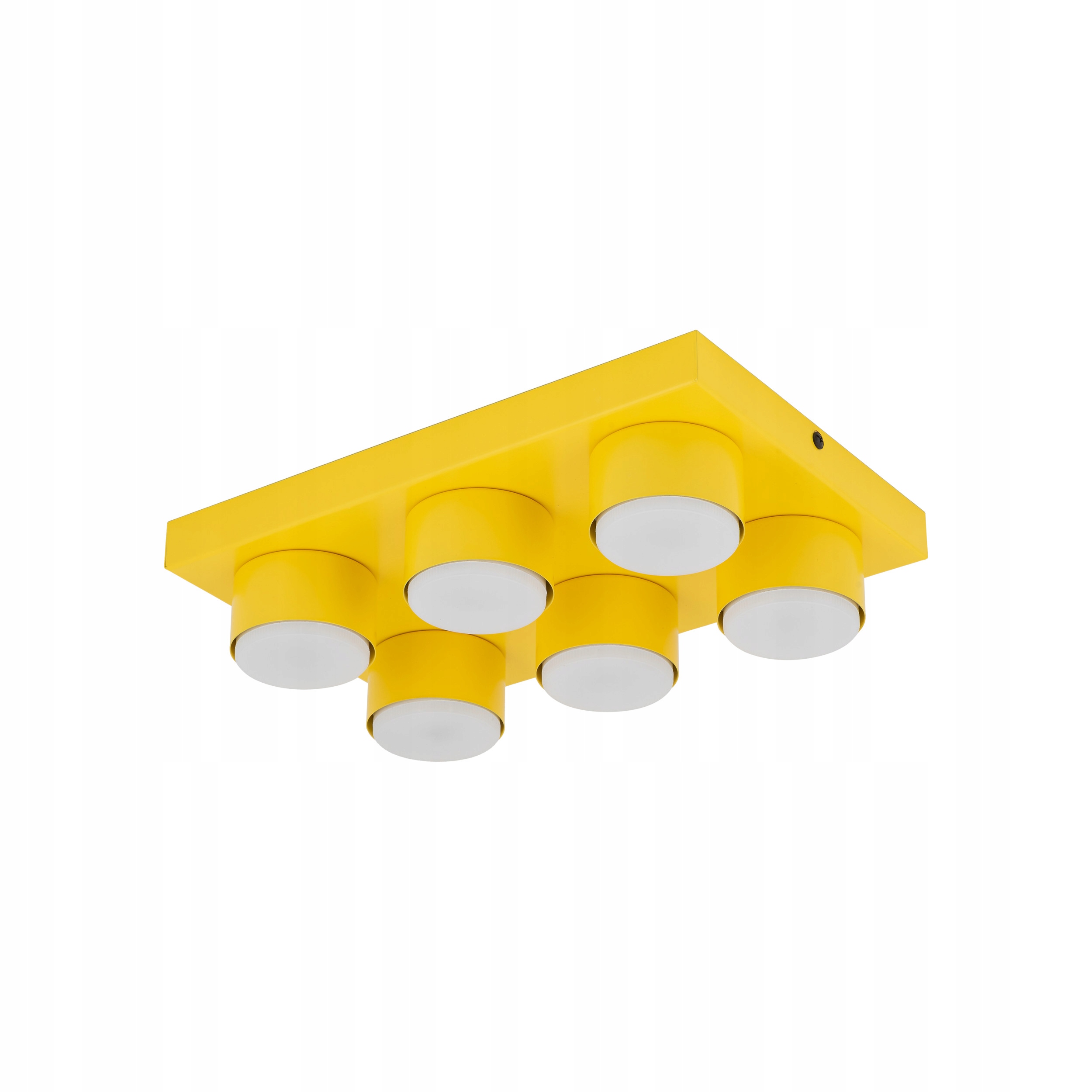 Lampa sufitowa żółta nowoczesna Brix Yellow 6xGX53 Tk Lighting