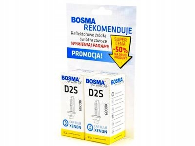 

Bosma Żarniki Xenon D2S 85V 35W 6000K 2SZT Duo