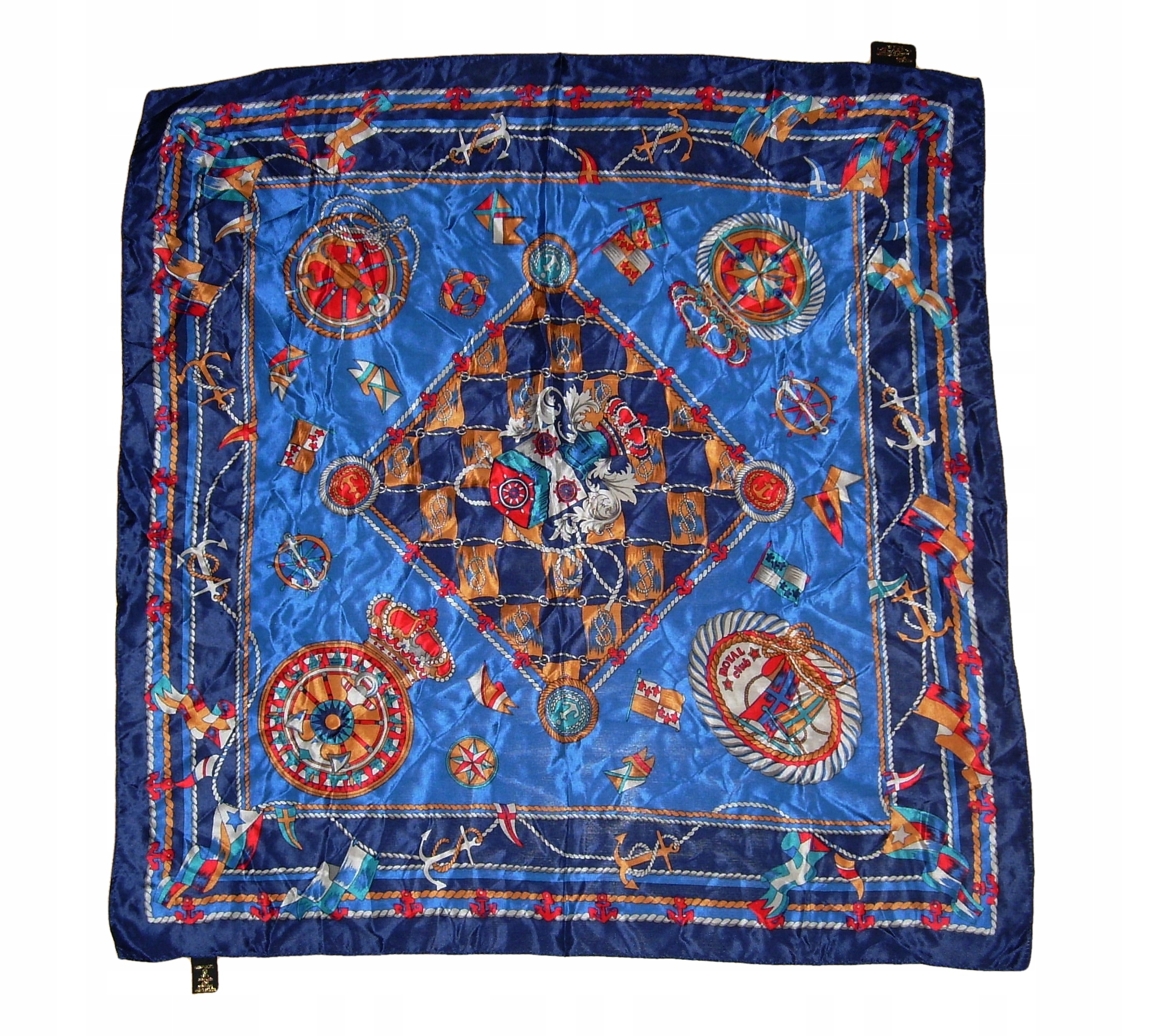 TIE RACK jedwabna apaszka 68 x 66cm made in Japan