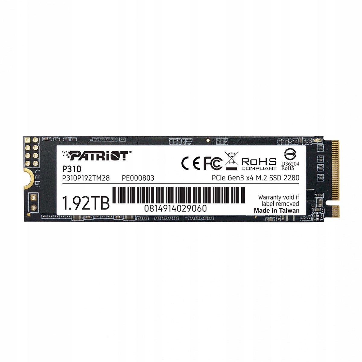 Interní Ssd disk Patriot P310 1,92TB